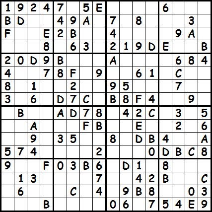 Sudoku 16x16 is a big brother of classic sudoku puzzles. Sudoku 16x16 | New Calendar Template Site