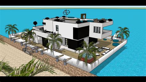 Use #sketchup to share your projects with us! Sketchup haus bauen luxus leben sketchup haus zeichnen ...