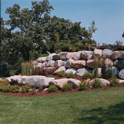 Boulder Retaining Walls Boulder Images Inc