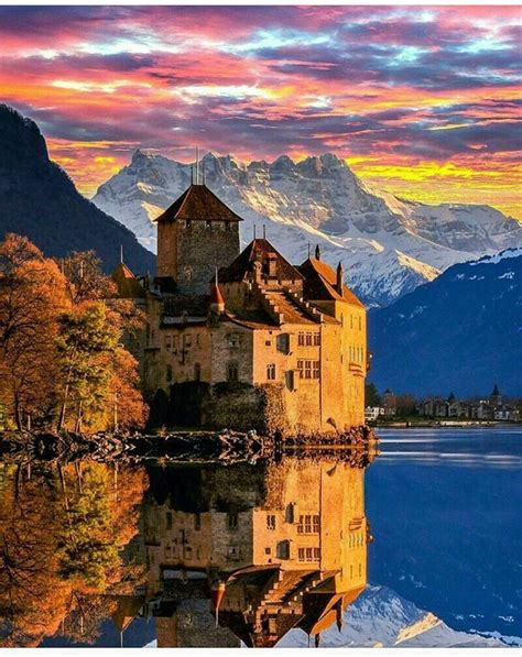 Chillon Castle | Places to travel, Switzerland vacation, Castle