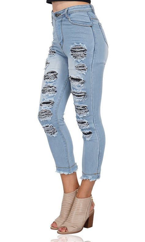 Buy Essence Women S Slim Fit Light Blue Jeans Online ₹1399 From Shopclues