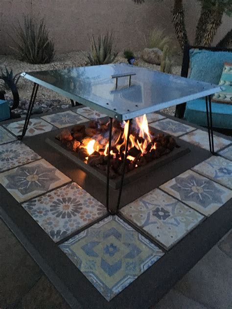 Gas fire pit heat deflector. Pin by Mark on fire pit heat deflector | Fire pit heat ...