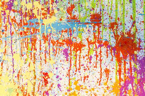 Paint Splashes On Wall Free Stock Photo Public Domain Pictures