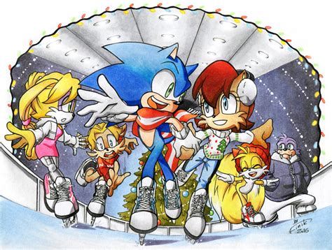 Bunnie Rabbot Miles Tails Prower Sally Acorn Sonic The