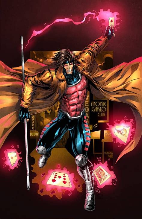 Gambit Colors By Nahp75 On Deviantart Gambit Marvel Marvel Comics