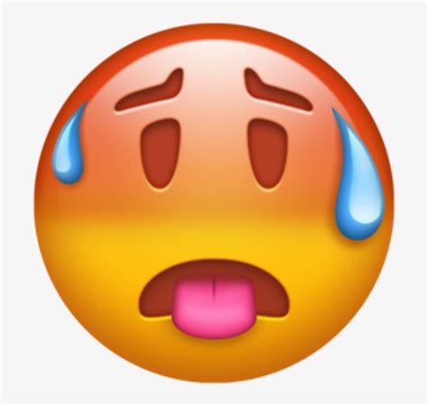 Hot Emoji Png Transparent Download Kpng