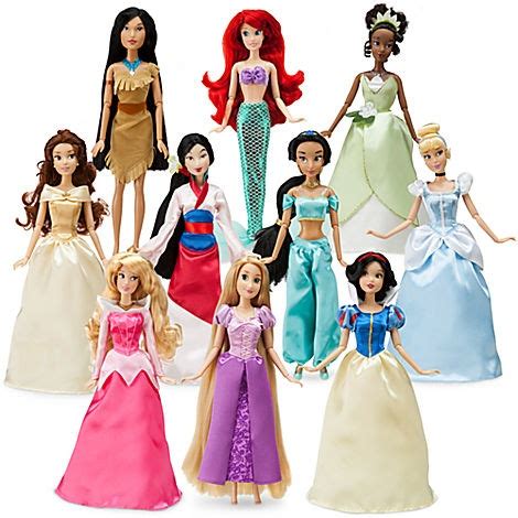 Disney Princess Doll Collection Dolls Disney Store Princess Barbie Dolls Disney
