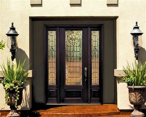 Escalate the interior of your home with interior transom windows, a door with sidelights, or combine the two for a grand interior appearance. Black Entry Door With Sidelights Pros HOUSE STYLE DESIGN ...