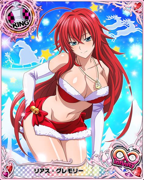 Rias Gremory Sexy Santa Sexy Hot Anime And Characters Fan Art