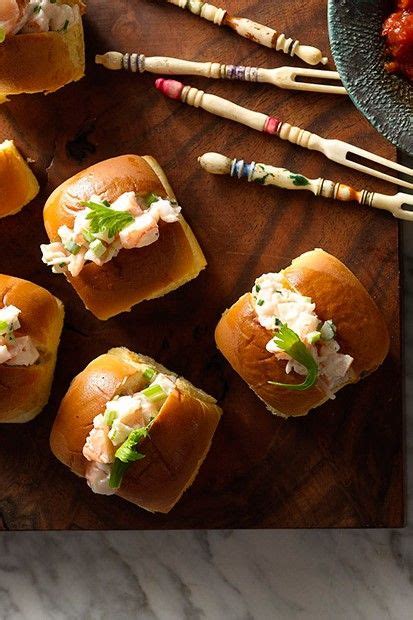 What you'll need to make old bay shrimp salad. Mini Shrimp Rolls | Recipe (With images) | Appetizer ...