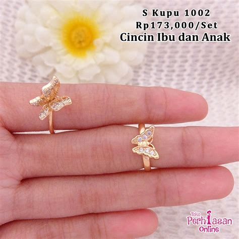 We did not find results for: Perhiasan Emas Kupu Cincin Ibu dan Anak Lapis Emas 22k # ...