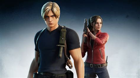 Resident Evil Trae A Fortnite Skins De Leon Kennedy Y Claire Redfield