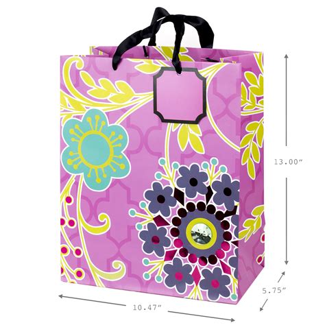 Hallmark Large T Bag With Tissue Paper For Birthdays Baby Showers