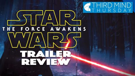 Star Wars The Force Awakens Trailer Review YouTube