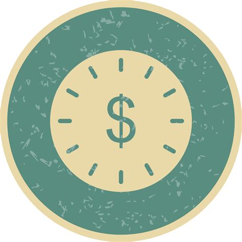 Time Is Money Vector Icon 356854 Vector Art at Vecteezy
