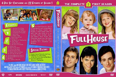 The first season of the sitcom full house originally aired on abc from september 22, 1987 to may 6, 1988. Full House - Season 1 - TV DVD Custom Covers - 10081dvd ...