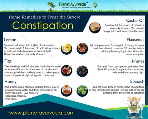 Top 7 Home Remedies For Severe Constipation