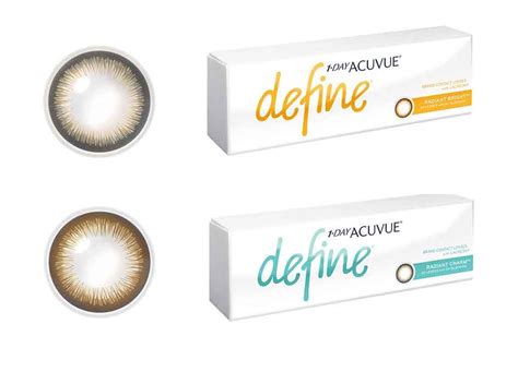 Buy 1 Day Acuvue Define Radiant Brightcharmsweet Plano Non