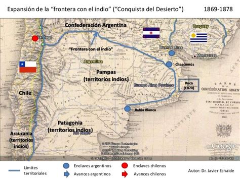 Mapas frontera Martín fierro