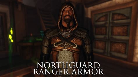 Tes V Skyrim Mods Northguard Ranger Armor Youtube