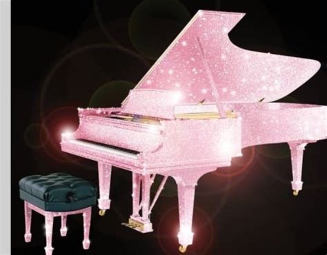I can only imagine what beyonce's bff gwyneth paltrow will get her. Pink diamond piano / bling | Pink piano, Pink fashion ...