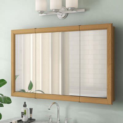 The horizon frameless medicine cabinet comes in surface or recessed mount, making this classic model a good fit for any size room or décor. Medicine Cabinets You'll Love