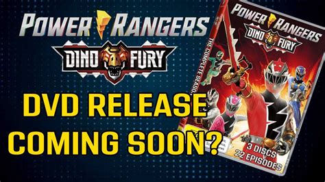 Power Rangers Dino Fury Dvd Release Possibly Coming Soon Youtube