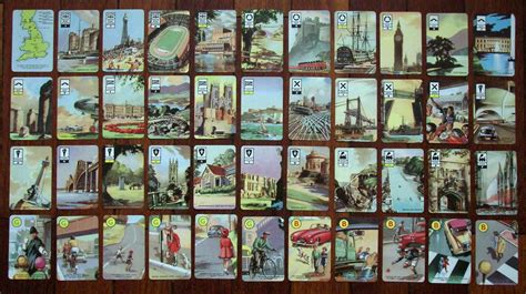 1955 Round Britain The Road Safety Card Game Pepys Series London