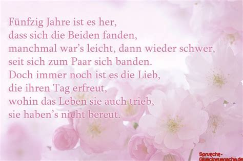 lll Gedichte zur Goldenen Hochzeit - Goldhochzeit Verse ...