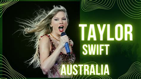 Rap Song About Taylor Swifts Australian Tour Youtube