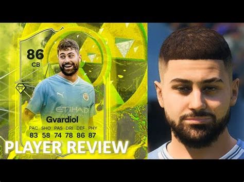 UPGRADE OVER HIS EVOLUTION RADIOACTIVE Gvardiol Player Review FC Ultimate Team YouTube