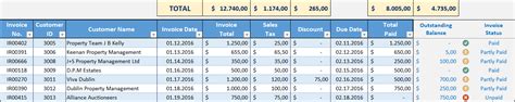 Invoice Tracker Free Excel Invoice Tracking Template