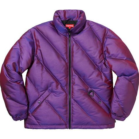 Iridescent Puffy Jacket Fall Winter 2019 Supreme