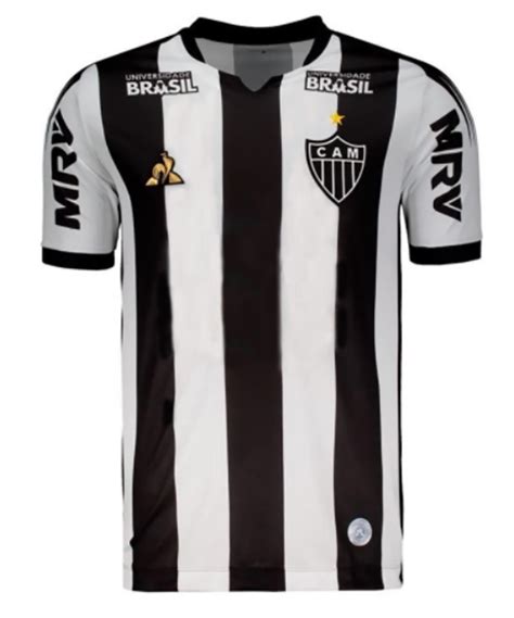 Euro zone tax effective on 1st july; US$ 14.98 - 2019/20 Atletico Mineiro Black And White Fans ...