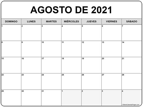 Además encuentra el horario de la salida y puesta de sol para cada día en el calendario agosto 2020. agosto de 2019 calendario gratis | Calendario agosto