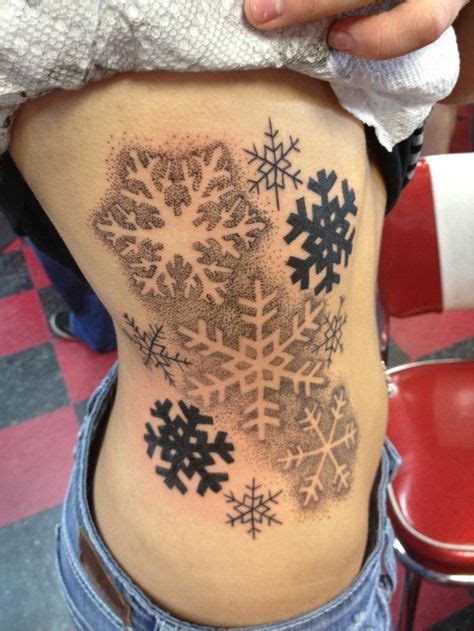 Blue Snowflake Tattoos Ideas Snow Flake Tattoo Tattoos Snowflakes