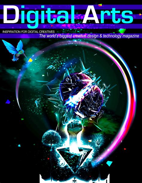 Quyen Tran Digital Arts Magazine Cover