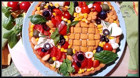 Pasta frolla salata viene utilizzata per preparare le torte con ripieno salato o anche altri vari antipasti o spuntini salati. PASTA FROLLA SALATA al POMODORO per TORTE SALATE ESTIVE ...