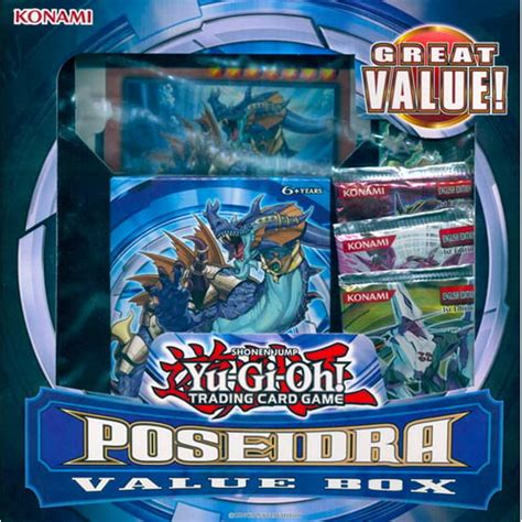 Yu Gi Oh Poseidra Value Box Trading Card Game