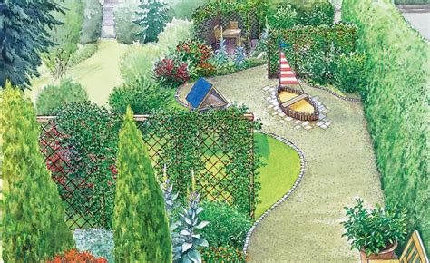 Vielzahl weiterer produkte blitzschnell und sparen sie gartenhuser gartenhtten und. 1 Garten, 2 Ideen: Handtuch-Grundstück gestalten ...