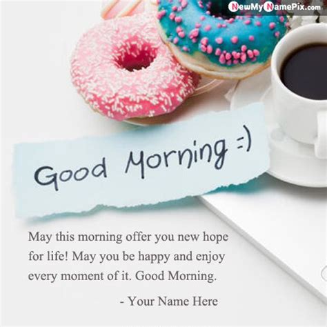 Good Morning Message With Name Wishes Photo Download Online