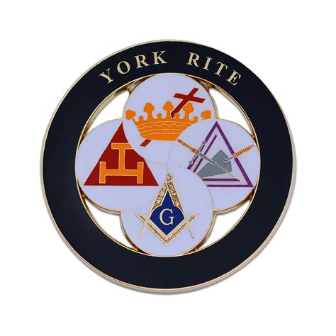 York Rite Royal Arch Templar Cryptic Council Round Masonic A