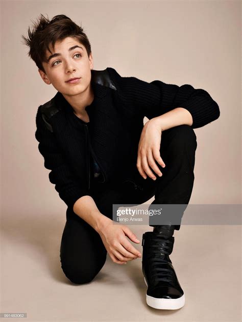 News Photo Actor Asher Angel Is Photographed For Seventeen Actor Asher Cute Celebrities