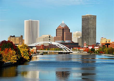 Most deliveries are made with in 48 hours normally less. Downtown | Rochester NY -- Genesee River This bridge is ...