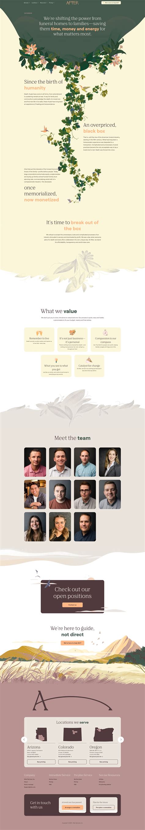 After website design - Lapa Ninja