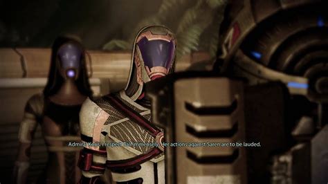 Mass Effect 2 Tali Loyalty Mission Admiral Koris 4 9 Youtube