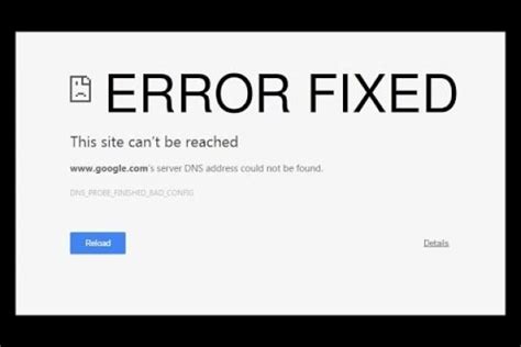 How To Fix This Site Can T Be Reached Error On Chrome