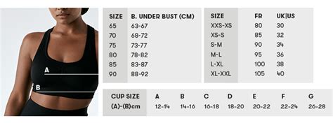 Gap size charts including gapfit & gapbody bras cup, band, sports bra and alpha numeric sizing. Sports Bra Guide - Casall