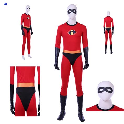 New Arrival The Incredibles 2 Credible Bob Parr Costume Cosplay