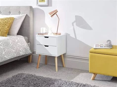 Sleep is one of the important things in life to exhibit and live a healthy lifestyle. Nyborg Bedside Table White | Google Shopping | White ...